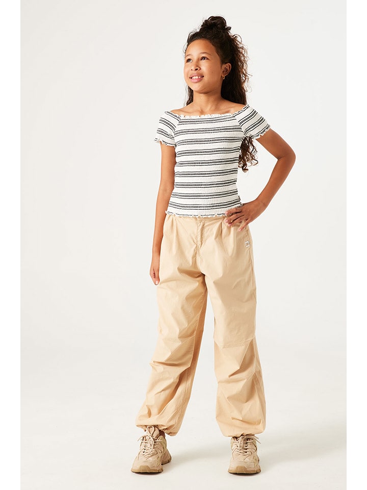 Garcia Spodnie w kolorze jasnobrązowym rozmiar: 164