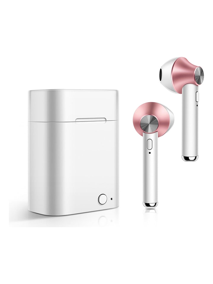 SWEET ACCESS Słuchawki Bluetooth In-Ear w kolorze srebrno-różowozłotym rozmiar: onesize