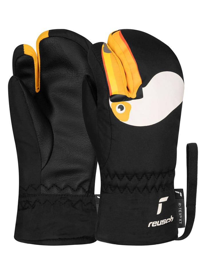 Reusch Rękawiczki funkcyjne "Peggy" w kolorze czarnym rozmiar: 3/4