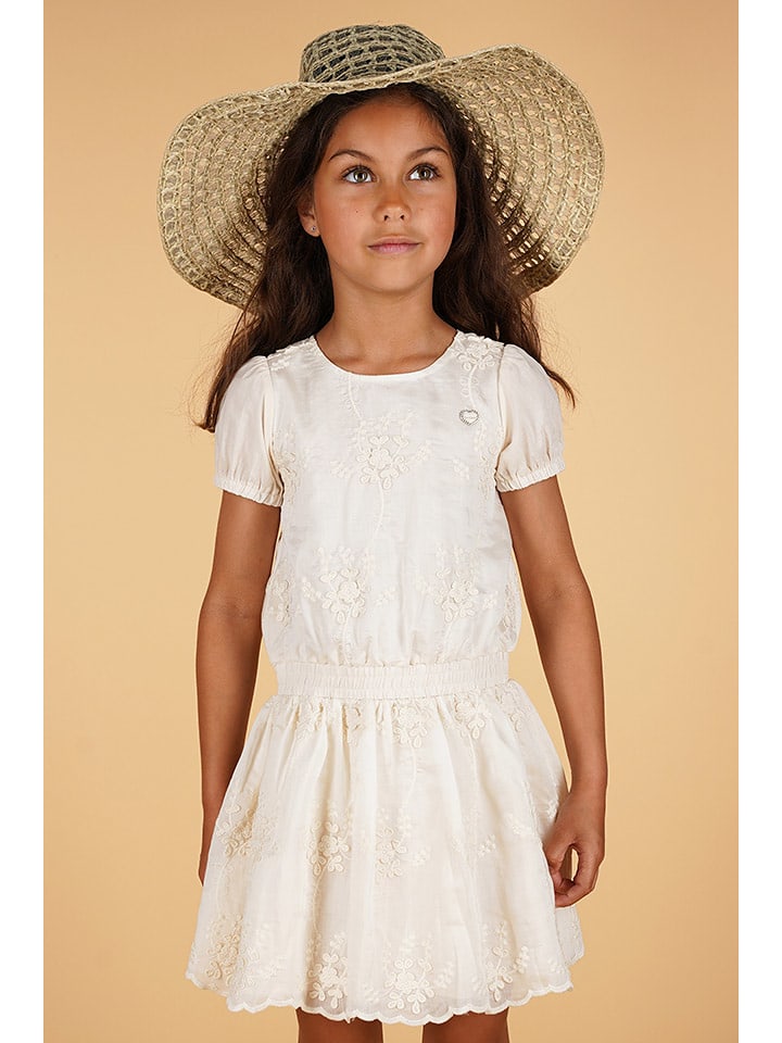 Le Chic Sukienka "Salsma" w kolorze kremowym rozmiar: 164