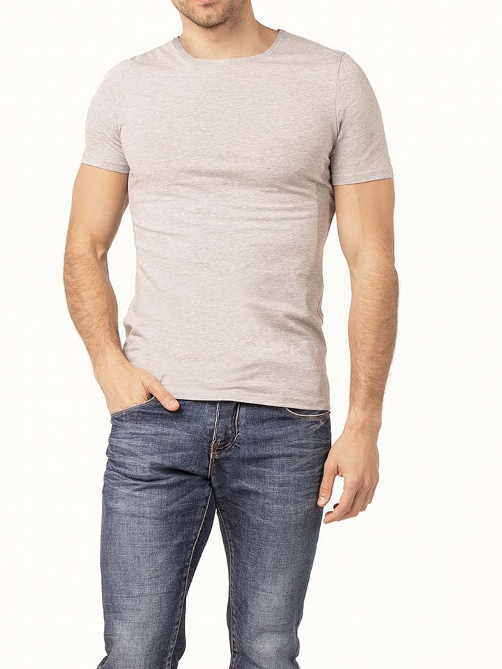 COTONELLA Koszulka w kolorze szarym rozmiar: XL