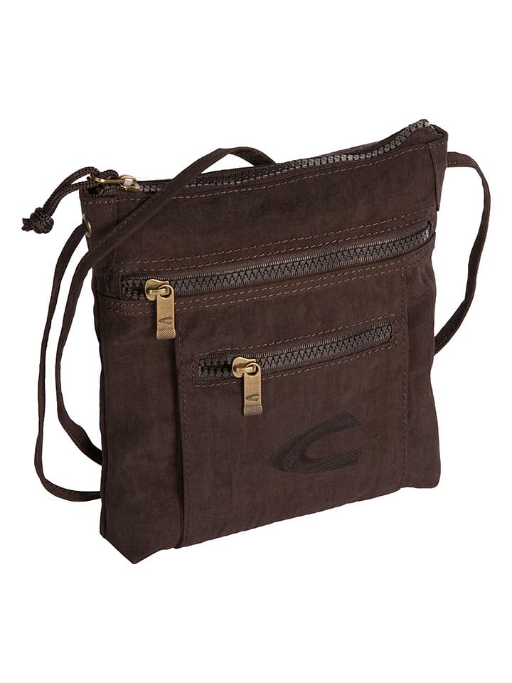 Camel Active Torebka "Journey" w kolorze ciemnobrązowym - 21 x 23 x 3 cm rozmiar: onesize