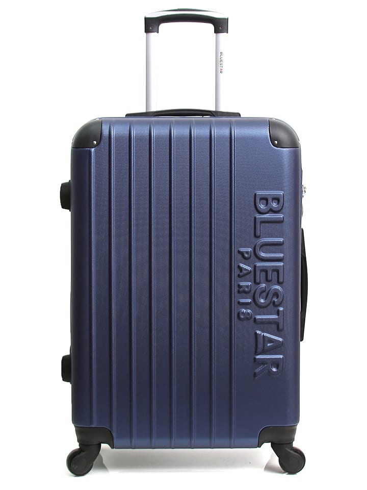 BlueStar Walizka "Bucarest" w kolorze granatowym - 35 x 55 x 21 cm rozmiar: onesize