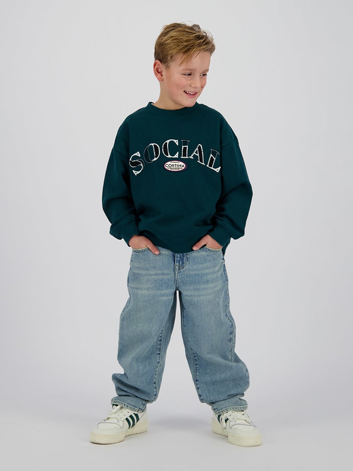 Vingino Dżinsy "Keaton" - Regular fit - w kolorze błękitnym rozmiar: 164