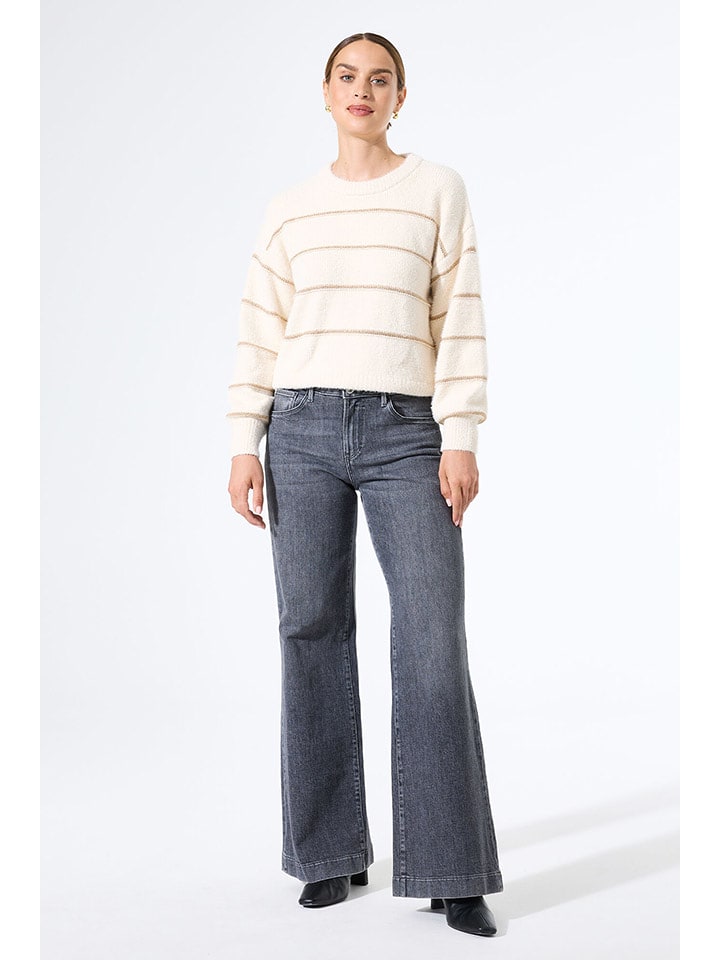 Garcia Sweter w kolorze kremowym rozmiar: XL