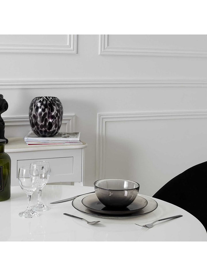 Make a Wish Talerz obiadowy w kolorze czarnym - Ø 28 cm rozmiar: onesize