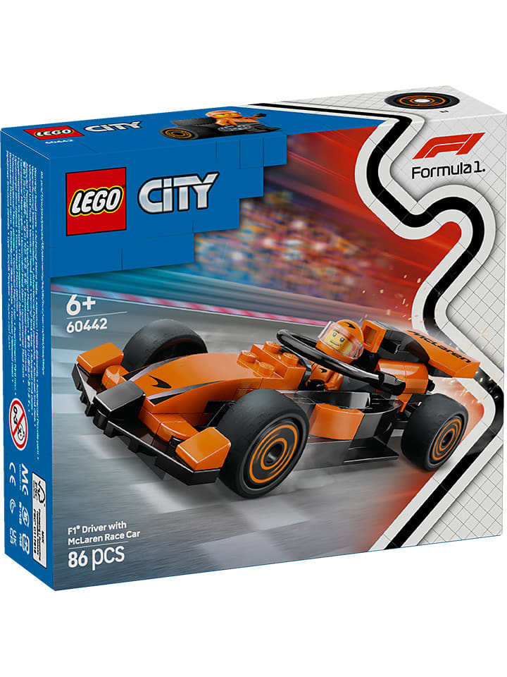 LEGO LEGO® City F1® Racing driver with McLaren racing car - 6+ rozmiar: onesize