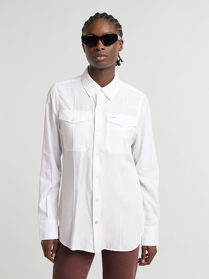 G-Star Koszula w kolorze białym rozmiar: XS