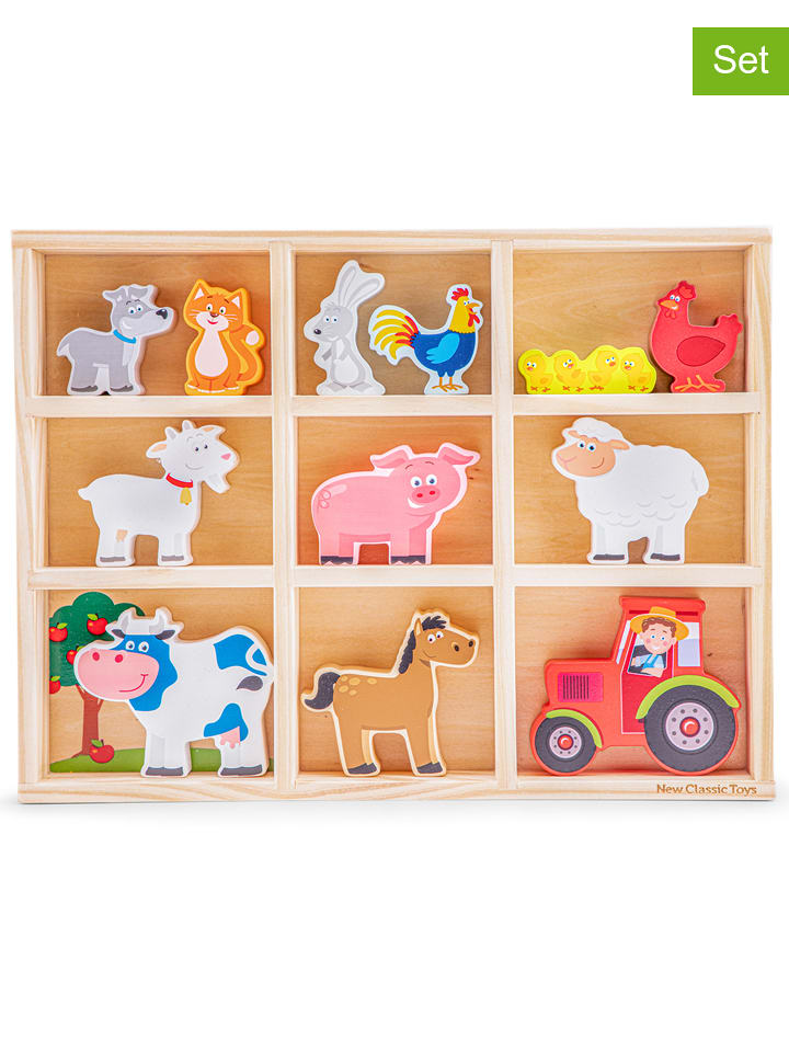 New Classic Toys Figurki (12 szt.) "Farma" - 18 m+ rozmiar: onesize