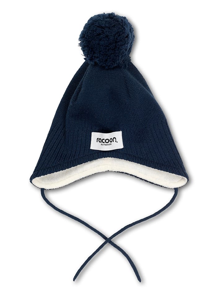 racoon Czapka "Remi" w kolorze granatowym rozmiar: 50-92