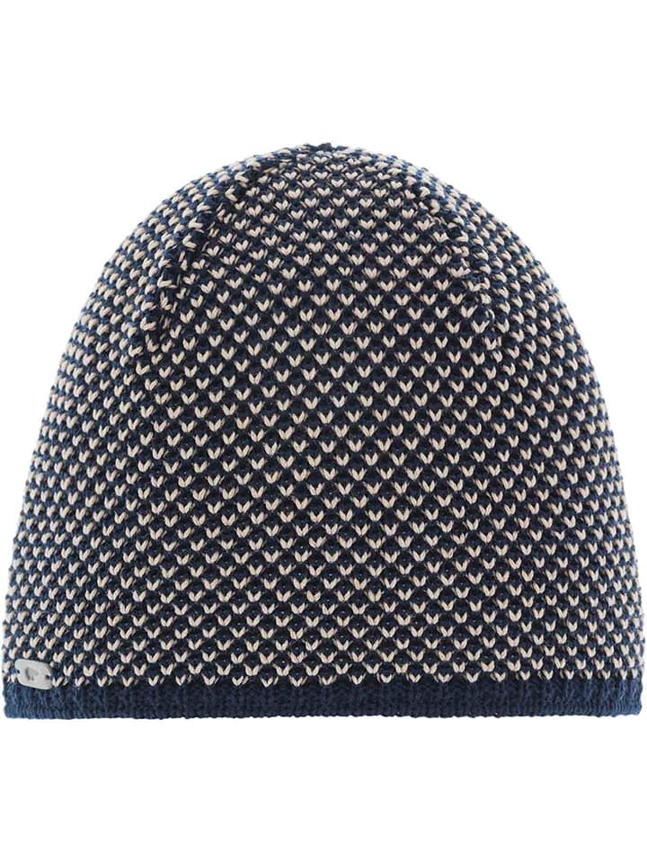 Eisbär Czapka "Sanja" w kolorze beżowo-granatowym rozmiar: onesize