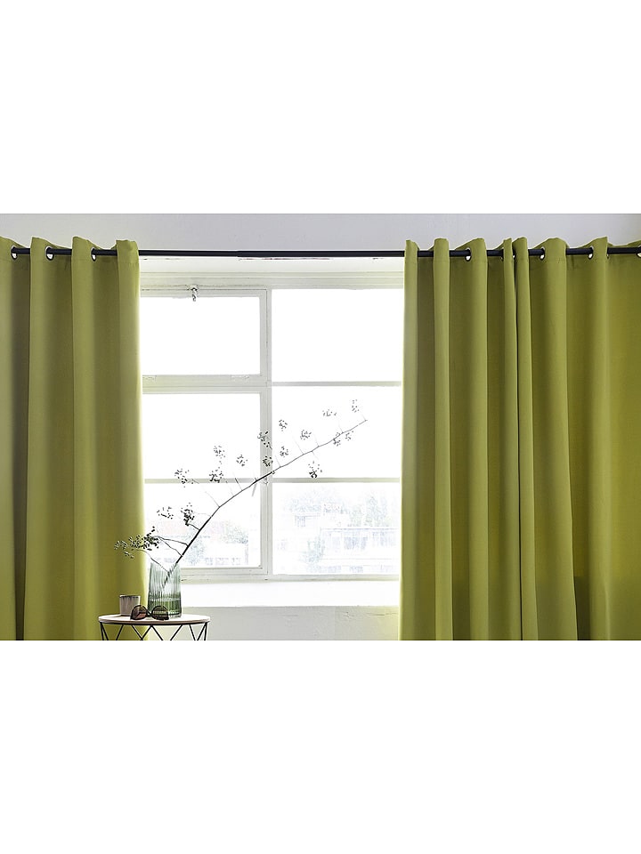 Lifa Living Zasłona w kolorze zielonym rozmiar: 150x250 cm