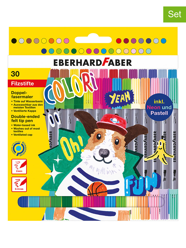 Eberhard Faber Flamastry (30 szt.) "Colori" rozmiar: onesize