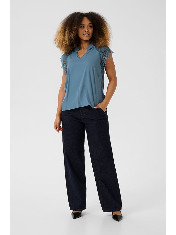 Cream Bluzka w kolorze błękitnym rozmiar: 38