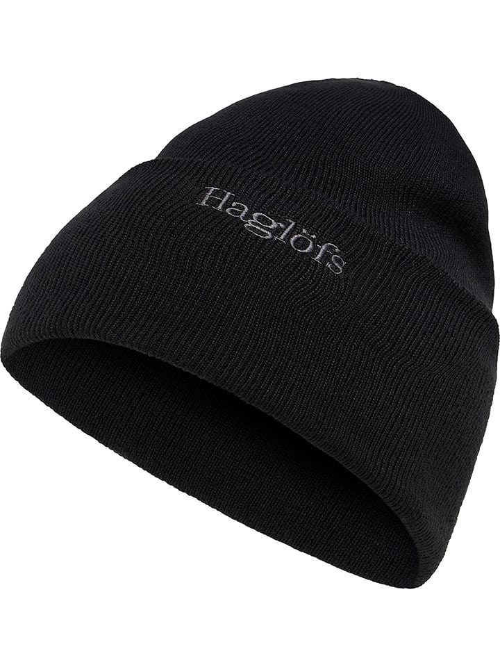 Haglöfs Czapka beanie "Outsiders" w kolorze czarnym rozmiar: onesize