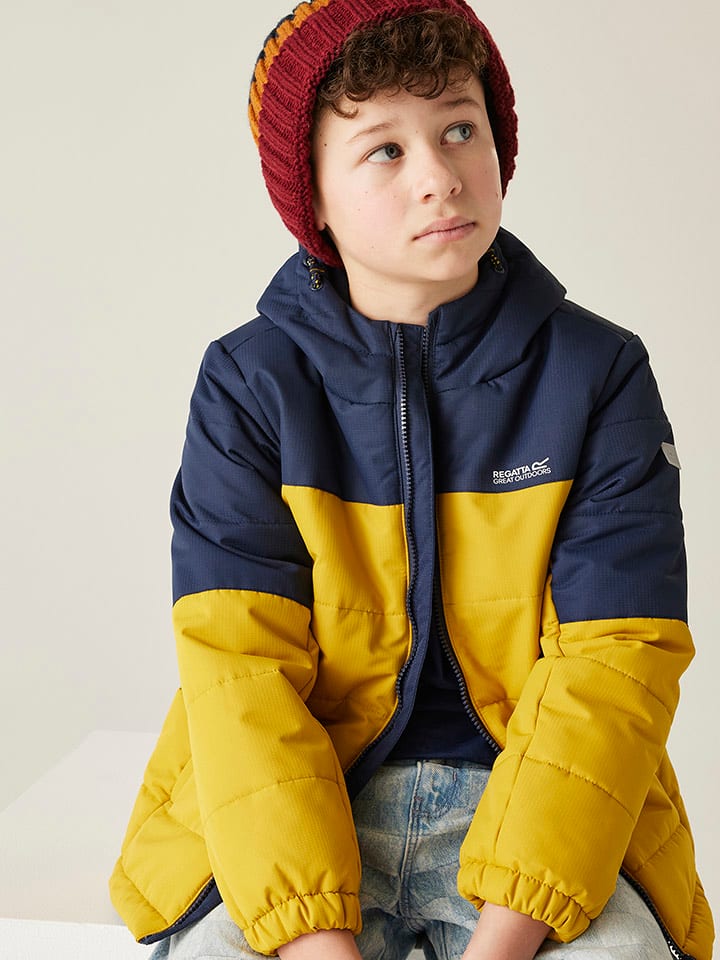 Regatta Kurtka pikowana "Lofthouse" w kolorze żółtym rozmiar: 116