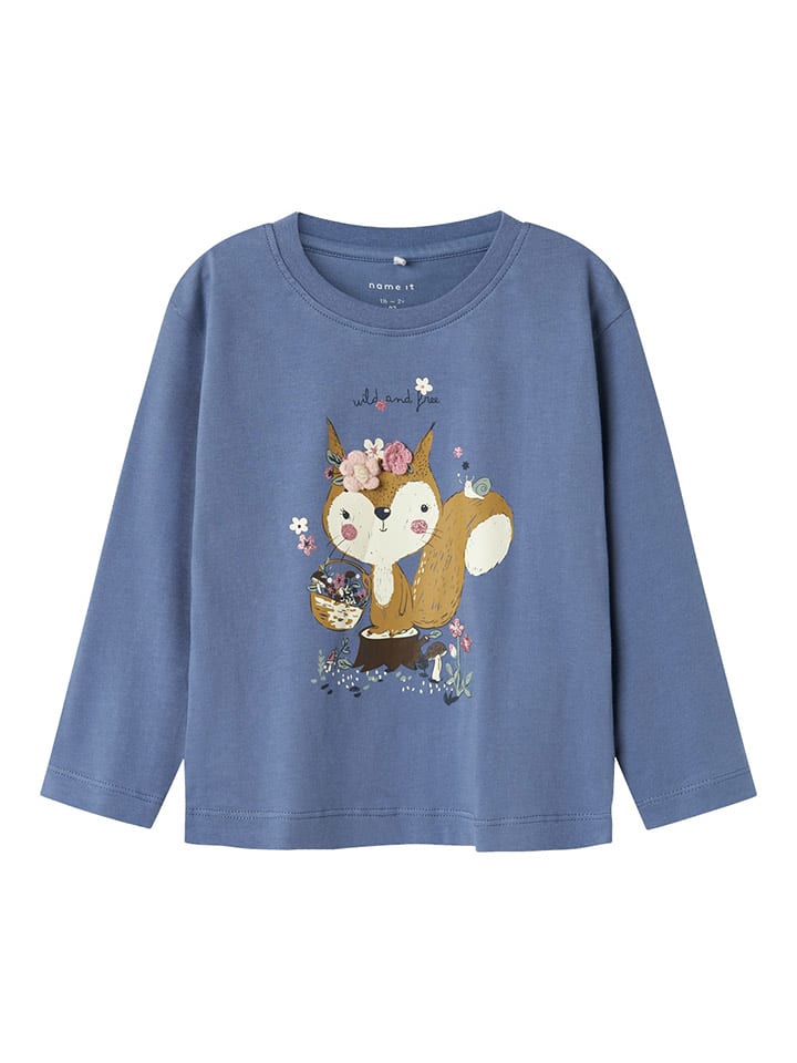 name it Koszulka "Ohfelia" w kolorze niebieskim rozmiar: 104