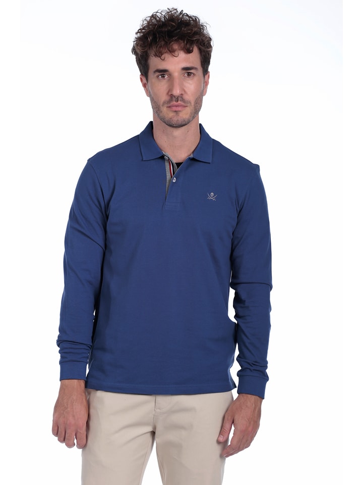 The Time of Bocha Koszulka polo w kolorze niebieskim rozmiar: XXL