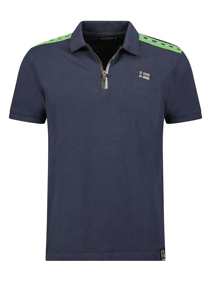 Geographical Norway Koszulka polo "Karius" w kolorze granatowym rozmiar: 152