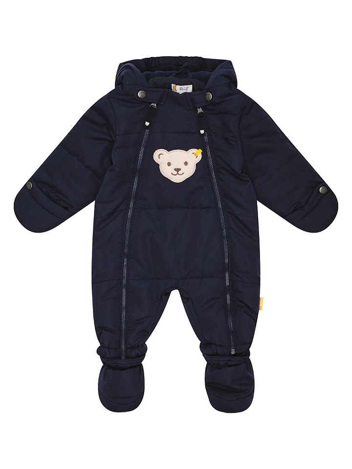 Steiff Kombinezon zimowy w kolorze granatowym rozmiar: 62