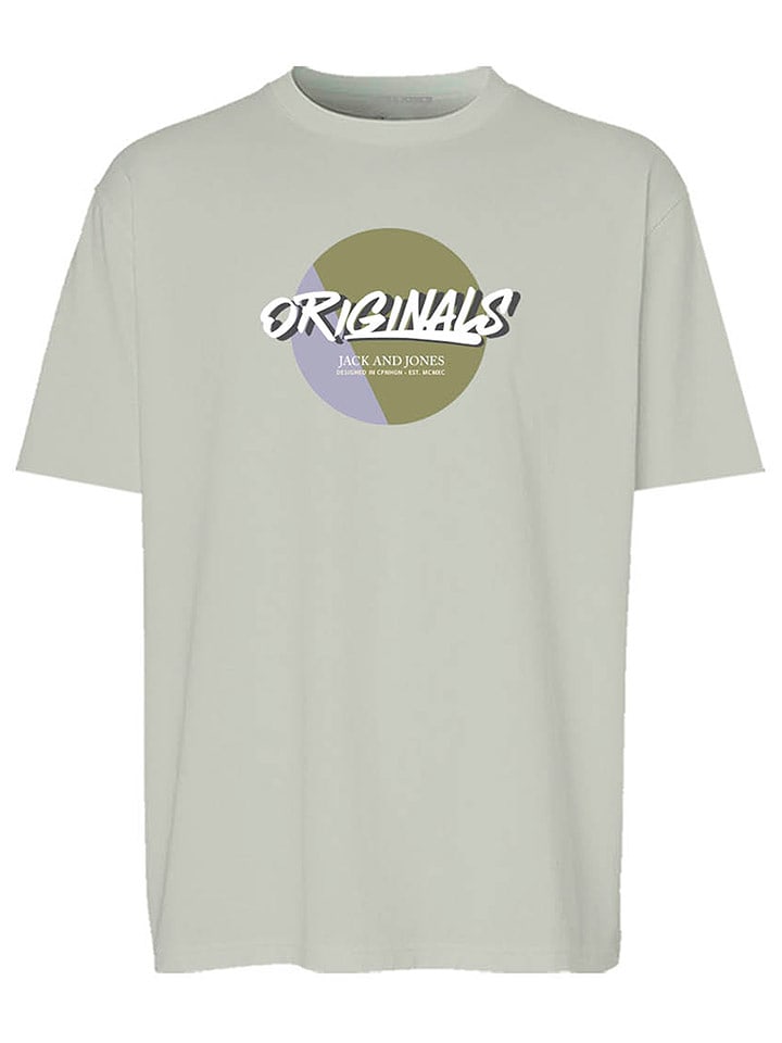 Jack & Jones Koszulka w kolorze zielonym rozmiar: L