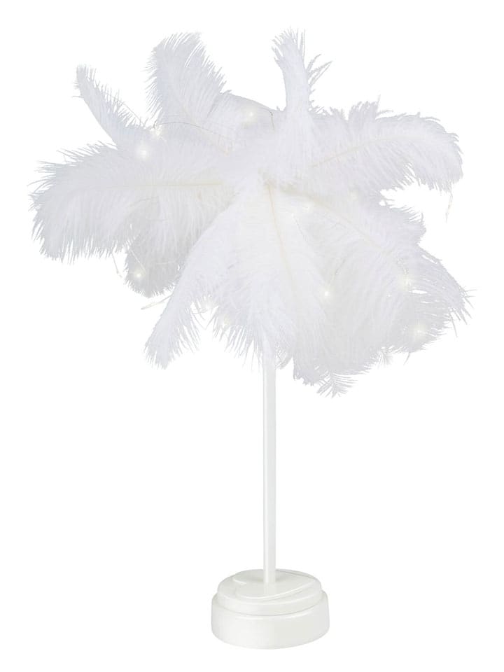 GRUNDIG Lampa dekoracyjna LED w kolorze białym - wys. 30 x Ø 9 cm rozmiar: onesize