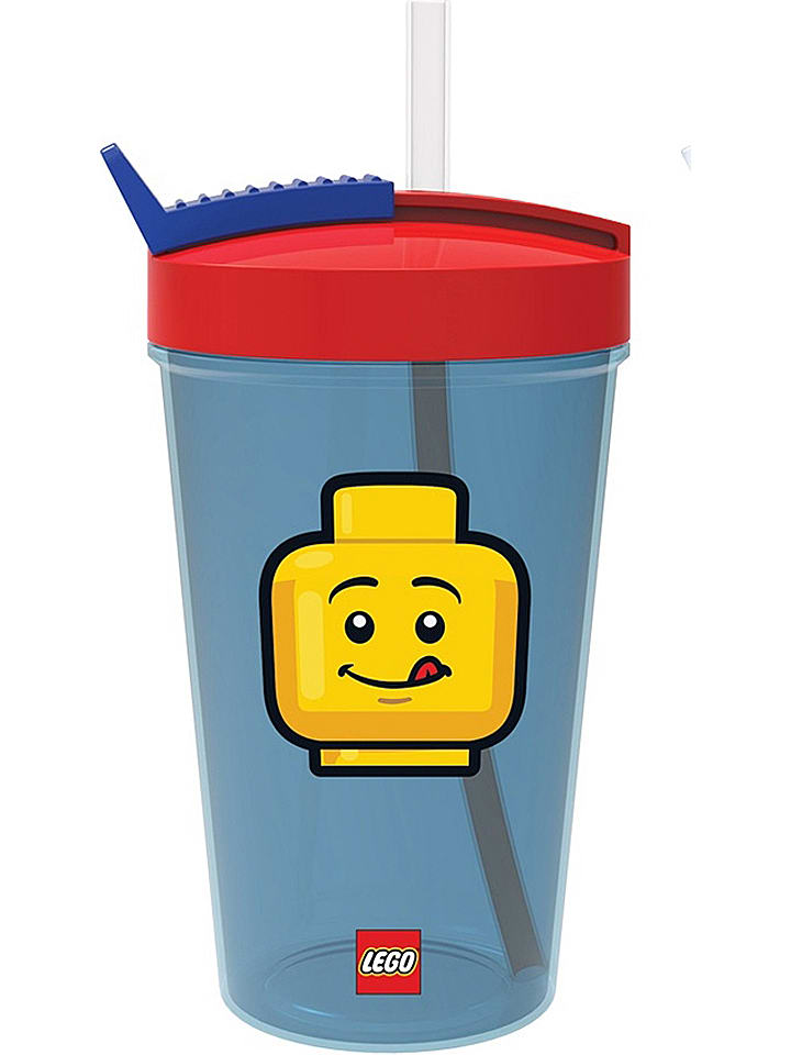 LEGO Kubek "Iconic - Classic" w kolorze niebiesko-czerwonym - 500 ml rozmiar: onesize