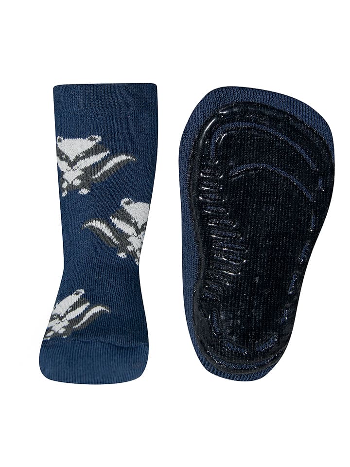 ewers Skarpety antypoślizgowe "SoftStep" w kolorze granatowym rozmiar: 25/26