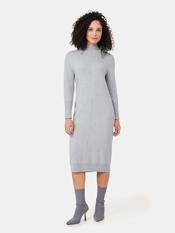Gerry Weber Sukienka dzianinowa w kolorze szarym rozmiar: 42