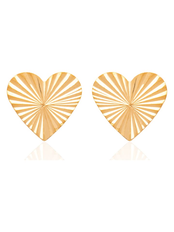 L'Atélier Précieux Pozłacane kolczyki-wkrętki rozmiar: onesize