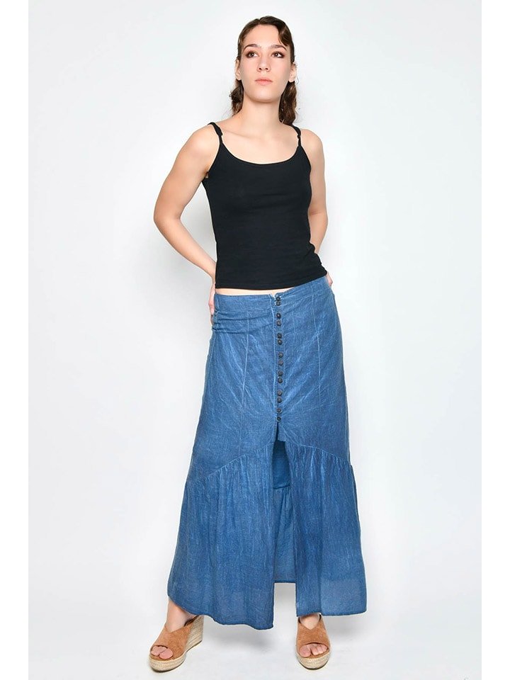 H.H.G. Spódnica w kolorze niebieskim rozmiar: M