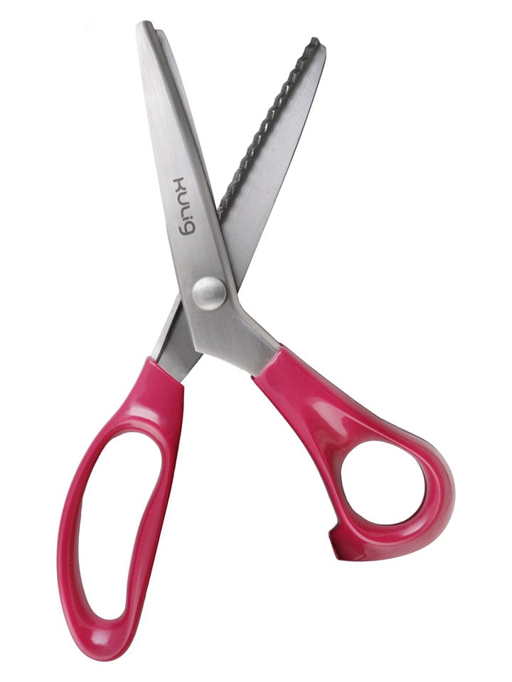 Vialli Design Nożyczki kuchenne w kolorze srebrno-czerwonym - wys. 23 cm rozmiar: onesize