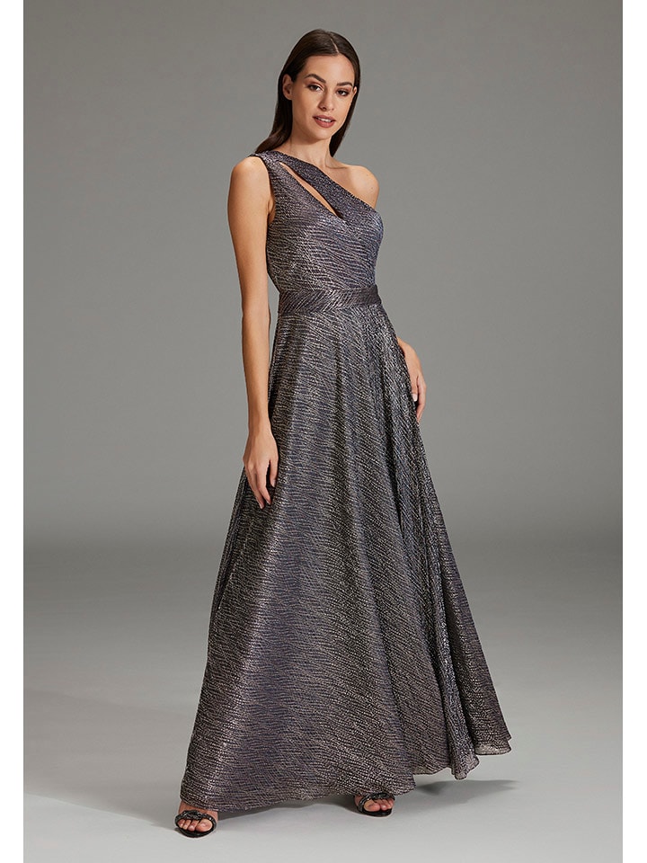 SWING Sukienka w kolorze antracytowym rozmiar: 38