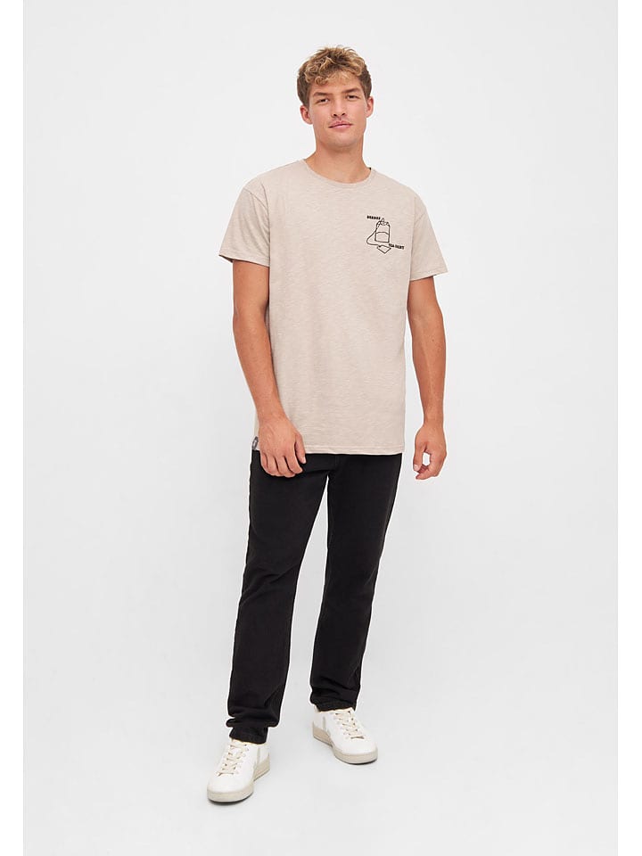 Derbe Koszulka w kolorze beżowym rozmiar: L