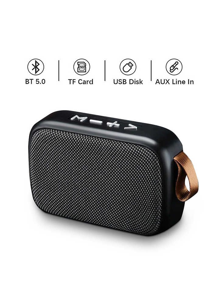 SmartCase Mini głośnik Bluetooth w kolorze szarym - 11 x 8 x 4 cm rozmiar: onesize