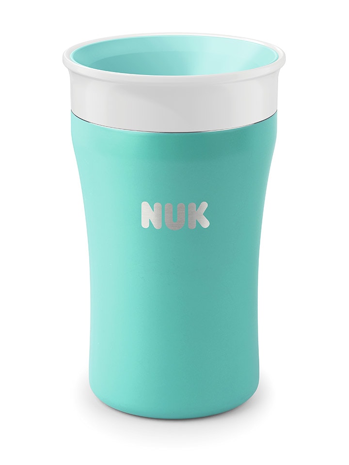 NUK Kubek "Magic Cup" w kolorze turkusowym do nauki picia - 230 ml rozmiar: onesize