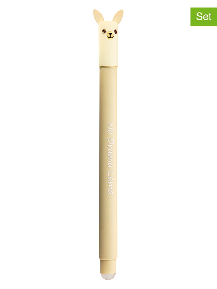Faber-Castell Długopisy żelowe (3 szt.) "Erase it! - Lama" rozmiar: onesize
