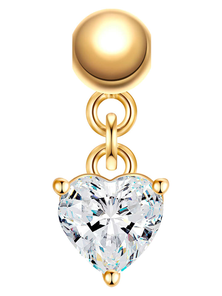 Glanzstücke München Pozłacana zawieszka z cyrkonią rozmiar: onesize