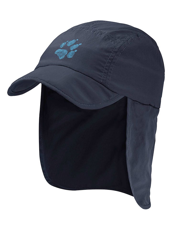 Jack Wolfskin Czapka przeciwsłoneczna "Supplex Canyon" w kolorze granatowym rozmiar: S