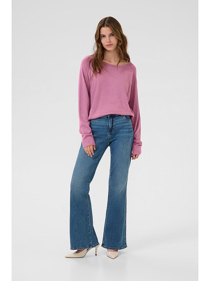 CULTURE Sweter w kolorze jasnoróżowym rozmiar: XL