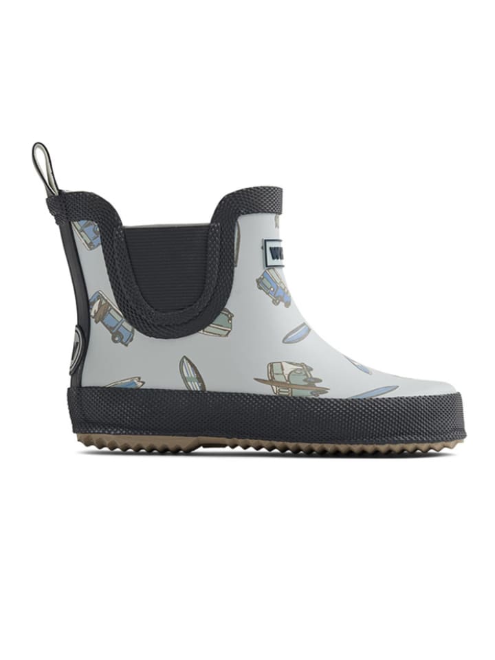 Wheat Kalosze "Beta" w kolorze błękitno-granatowym rozmiar: 29