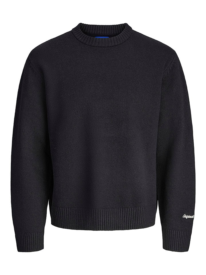 Jack & Jones Sweter w kolorze czarnym rozmiar: M