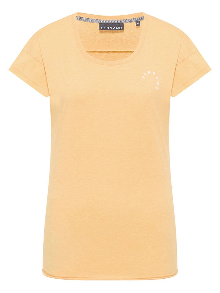 ELBSAND Koszulka "Rea" w kolorze pomarańczowym rozmiar: XS