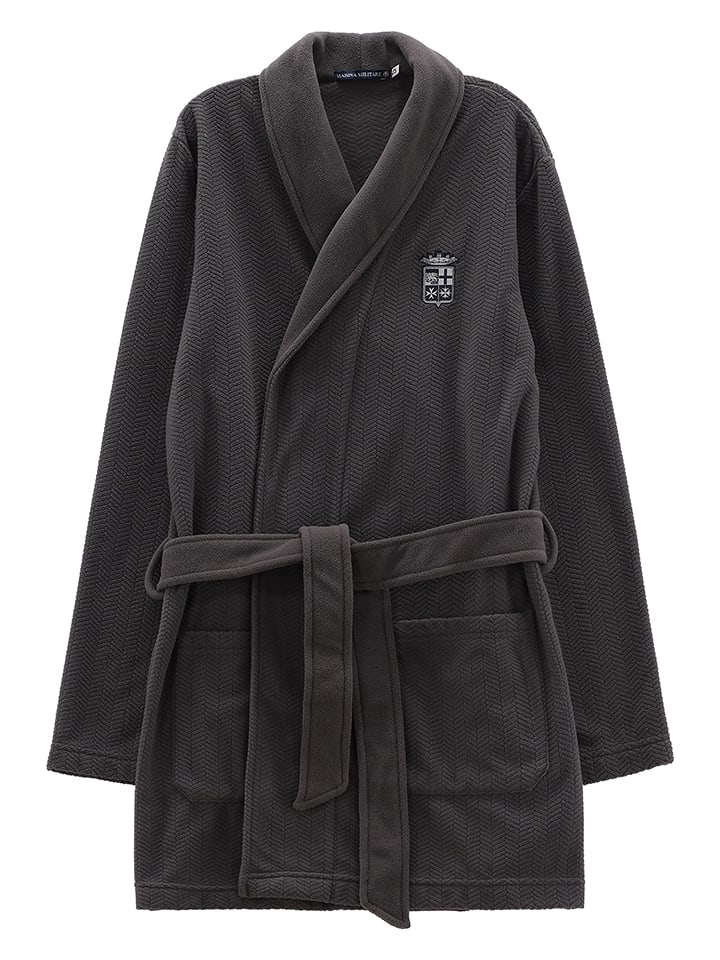 maryplaid Szlafrok w kolorze antracytowym rozmiar: S