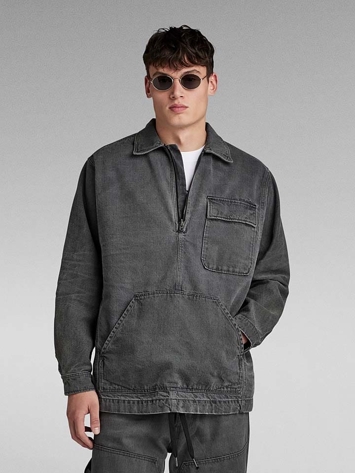 G-Star Kurtka dżinsowa w kolorze antracytowym rozmiar: XS