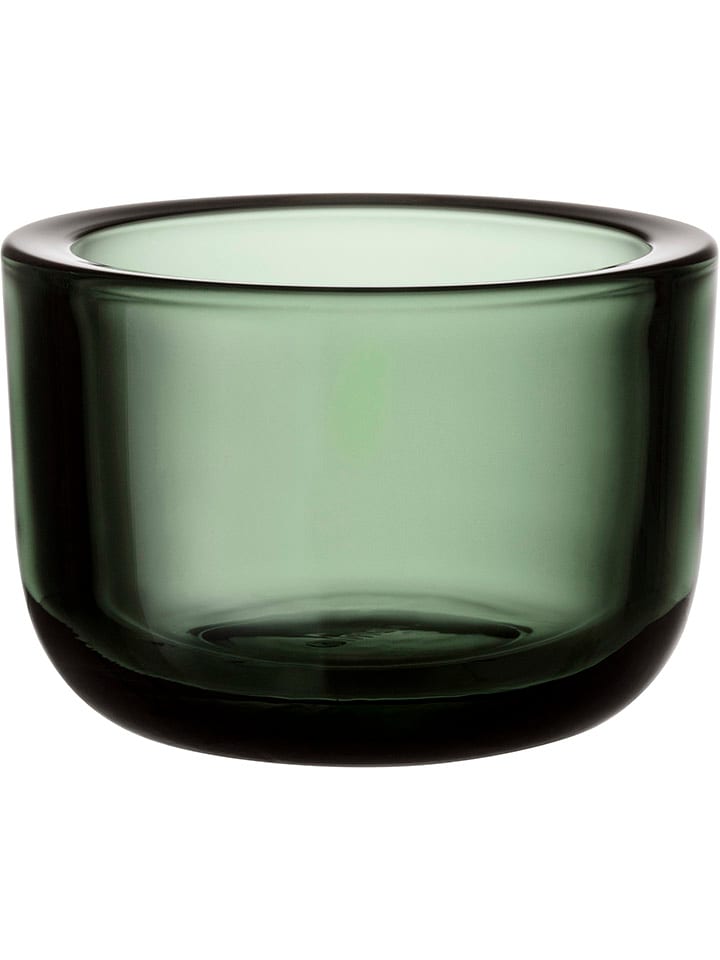 iittala Świecznik "Valkea" w kolorze zielonym - Ø 6 cm rozmiar: onesize