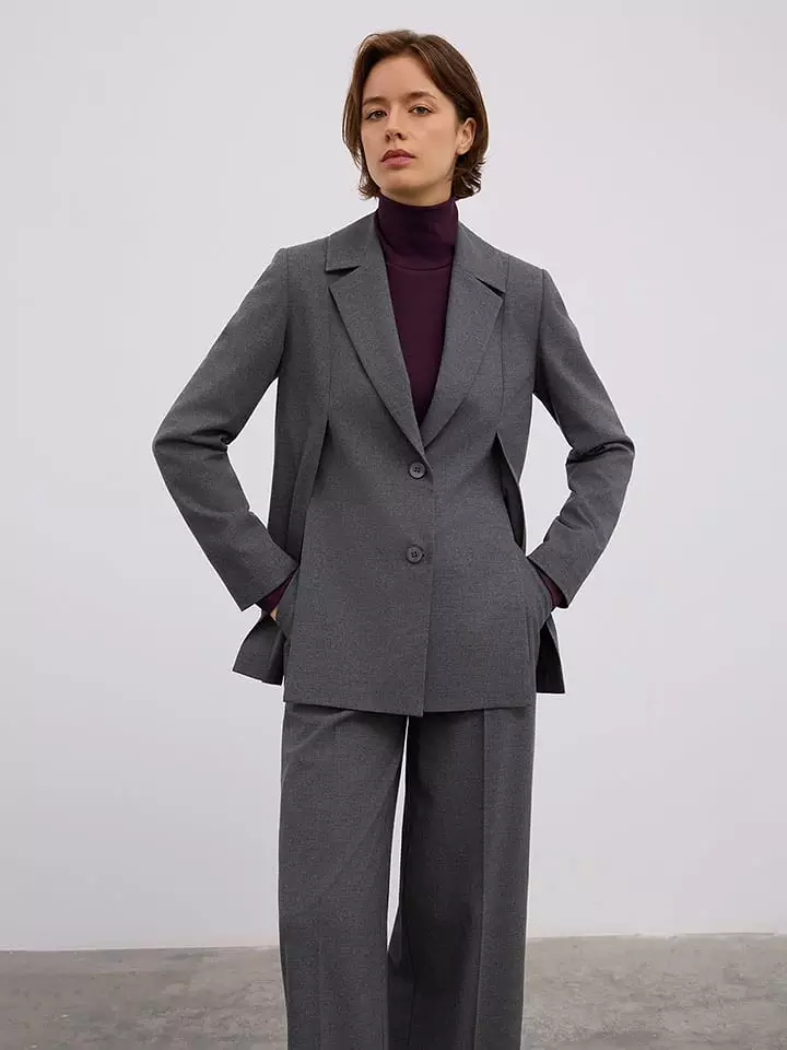 BGN Blezer w kolorze antracytowym rozmiar: 38