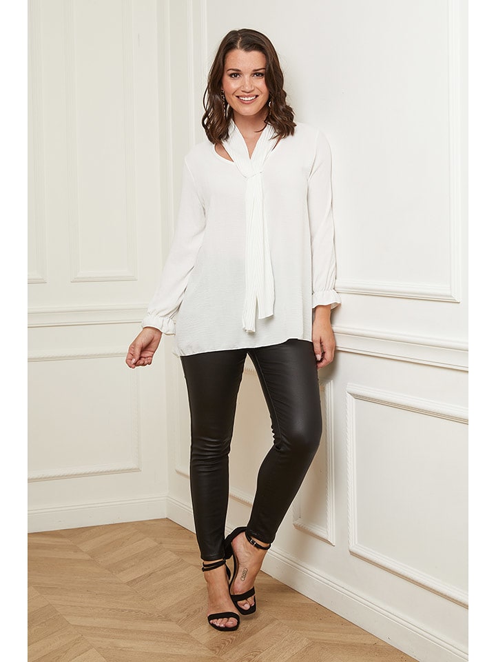 Curvy Lady Bluzka w kolorze białym rozmiar: 44/46