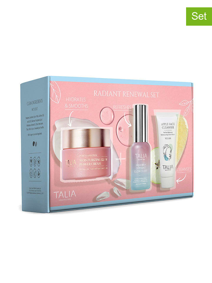 TALIA 3-częściowy zestaw "Radiant Renewal" do pielęgancji twarzy rozmiar: onesize