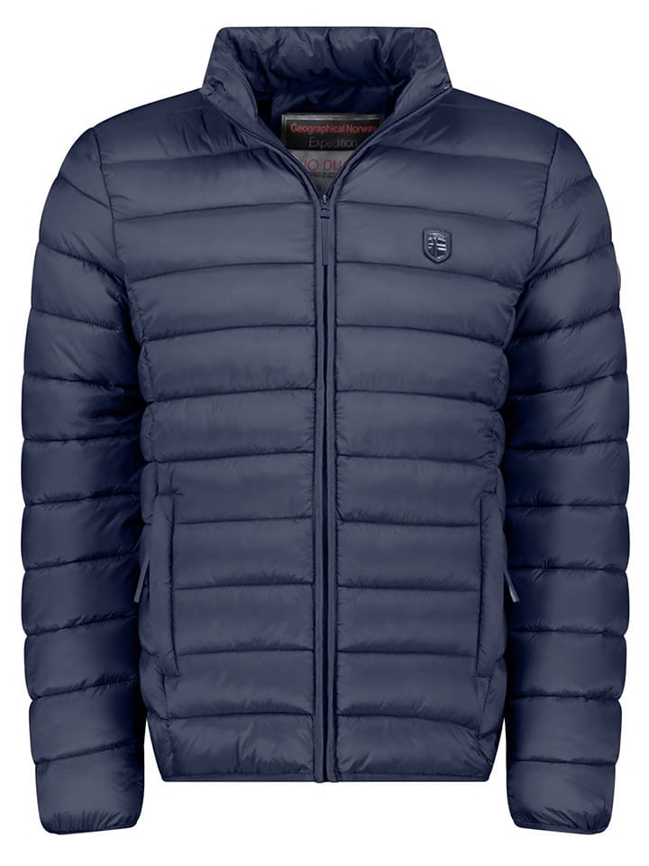 Geographical Norway Kurtka pikowana "Amigotal" w kolorze granatowym rozmiar: XL